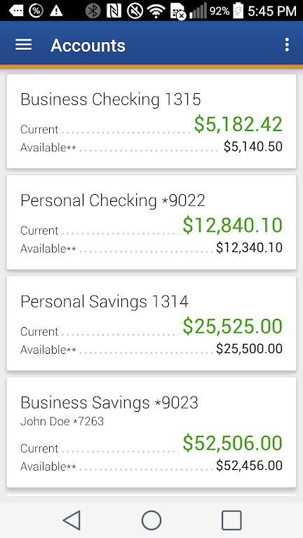 NCPD FCU Mobile Banking Screenshot1