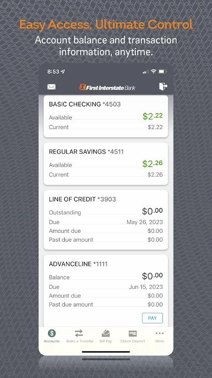 First Interstate Bank Mobile Screenshot2