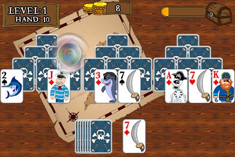 Pirate TriPeaks Solitaire Screenshot1