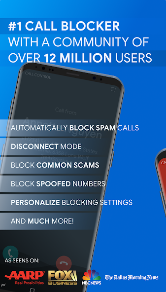 Call Control. Call Blocker Mod Screenshot1