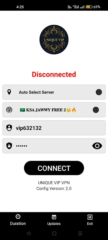 UNIQUE VIP VPN Screenshot3