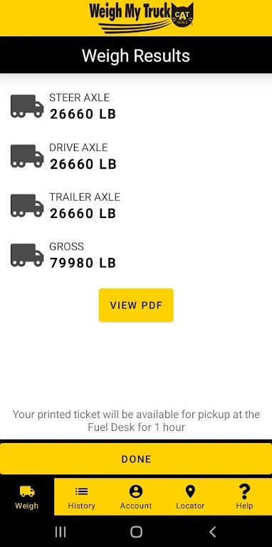 Weigh My Truck Screenshot4