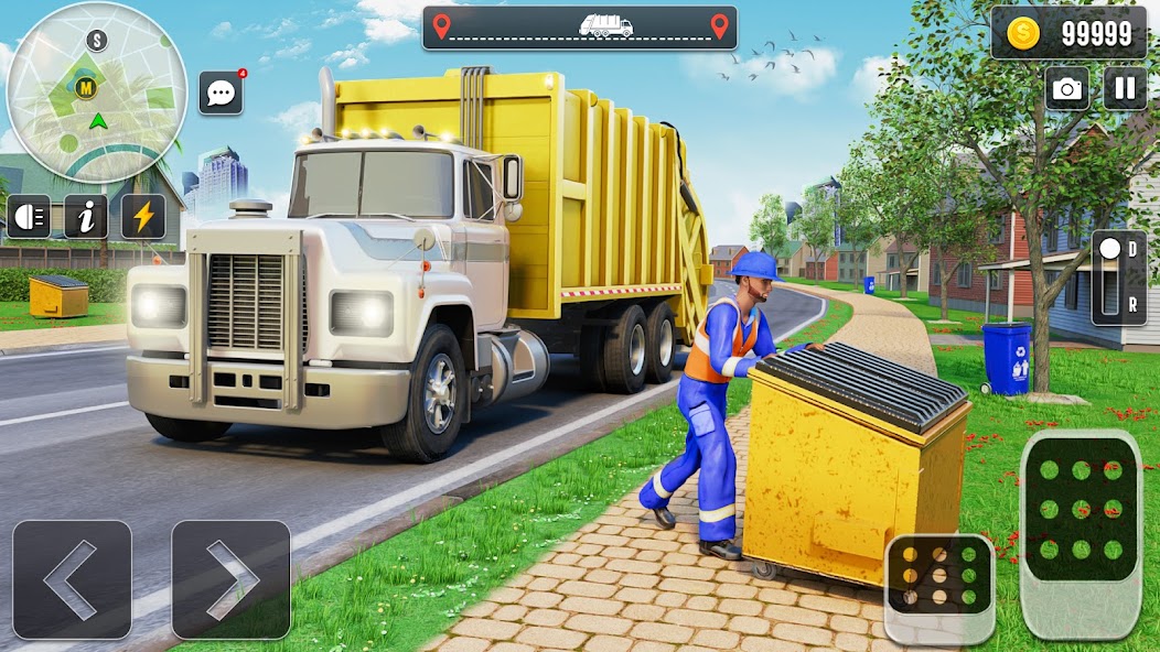 Garbage Truck Driving Games 3d Mod Screenshot2