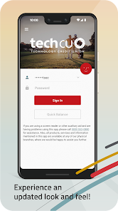 Tech CU Mobile Banking Screenshot4