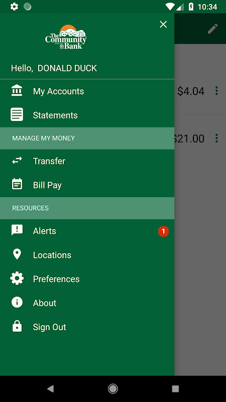 The Community Bank Mobile Screenshot2