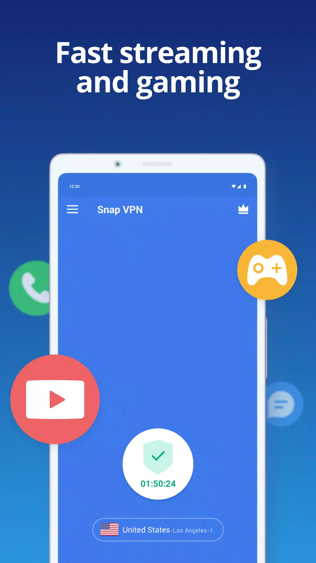 Free VPN proxy by Snap VPN Screenshot1