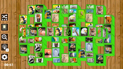 Mahjong Animal Tiles: Solitaire with Fauna Pics Screenshot2