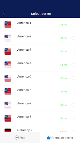 VPN USA - US VPN Proxy Screenshot1