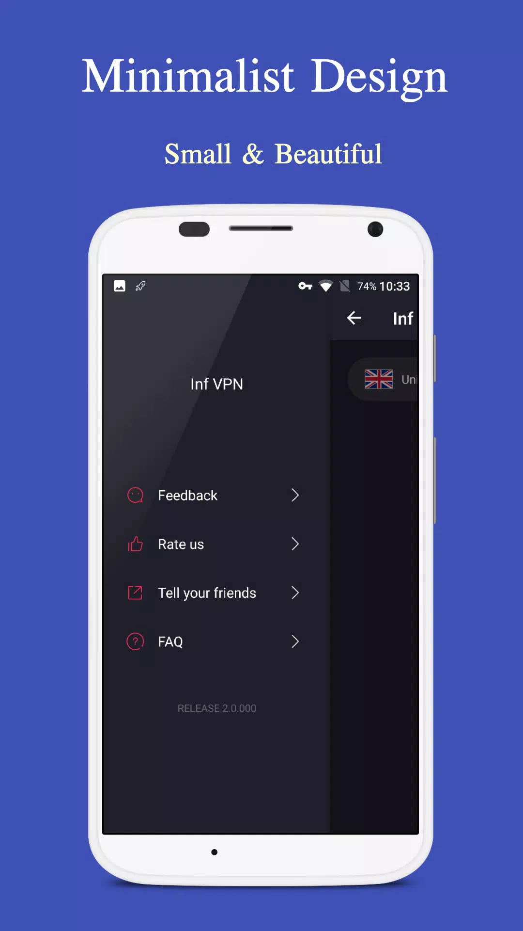 Inf VPN - FREE VPN Screenshot1