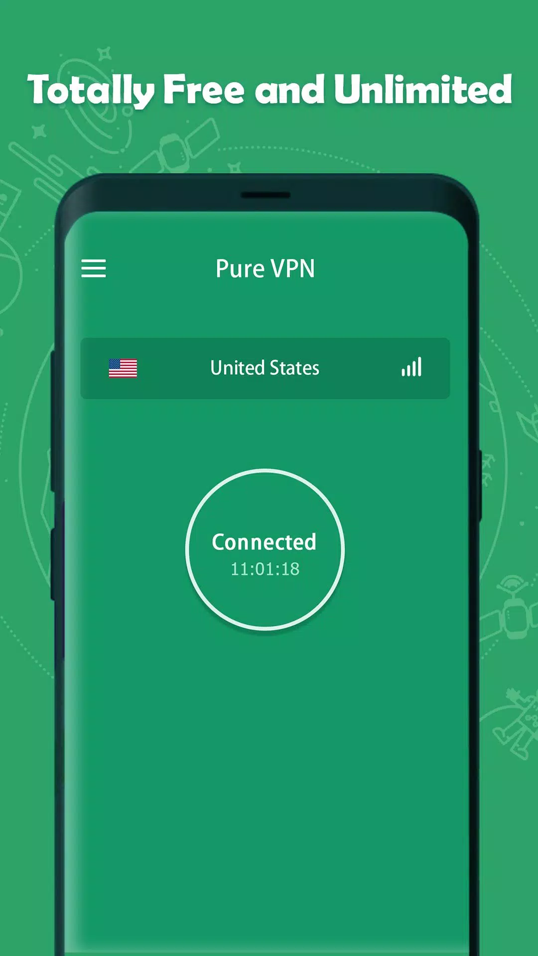 Pure VPN Proxy - Free Secure Fast Unblock VPN Screenshot1