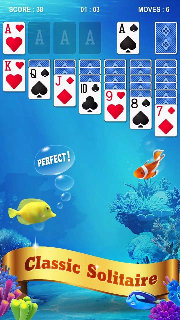 Solitaire - Fish Screenshot3