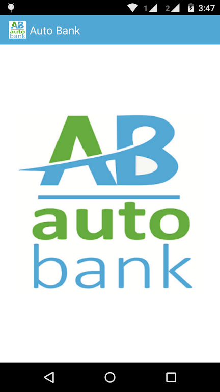 Autobank mobile app Screenshot1