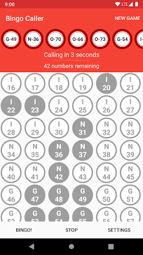 Bingo Caller Free Screenshot3