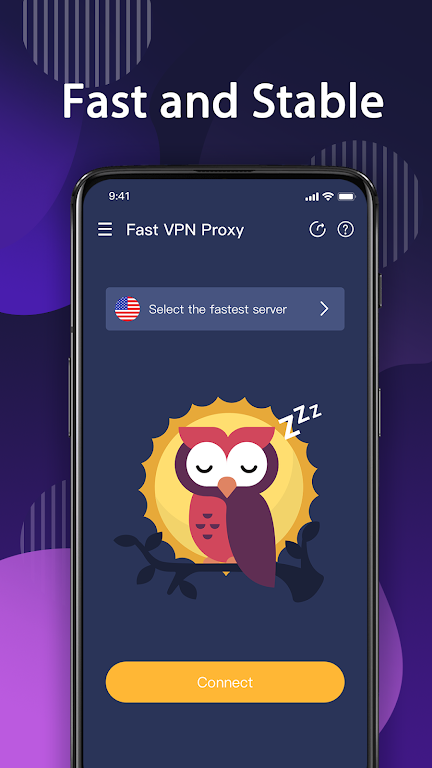 NightOwl VPN - Fast vpn, Free, Unlimited, Secure Screenshot3