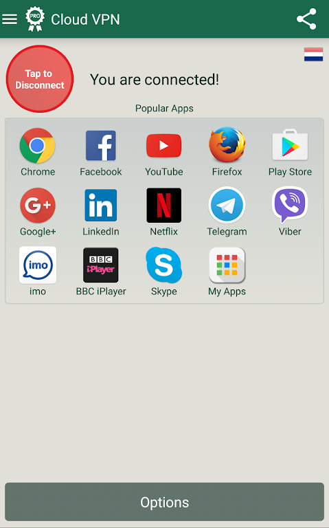 Cloud VPN (Free & Unlimited) Screenshot1