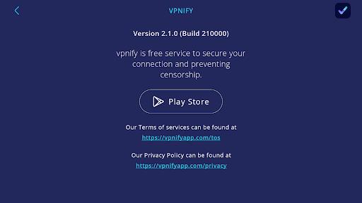 Free VPN unlimited secure hotspot proxy by vpnify Screenshot1