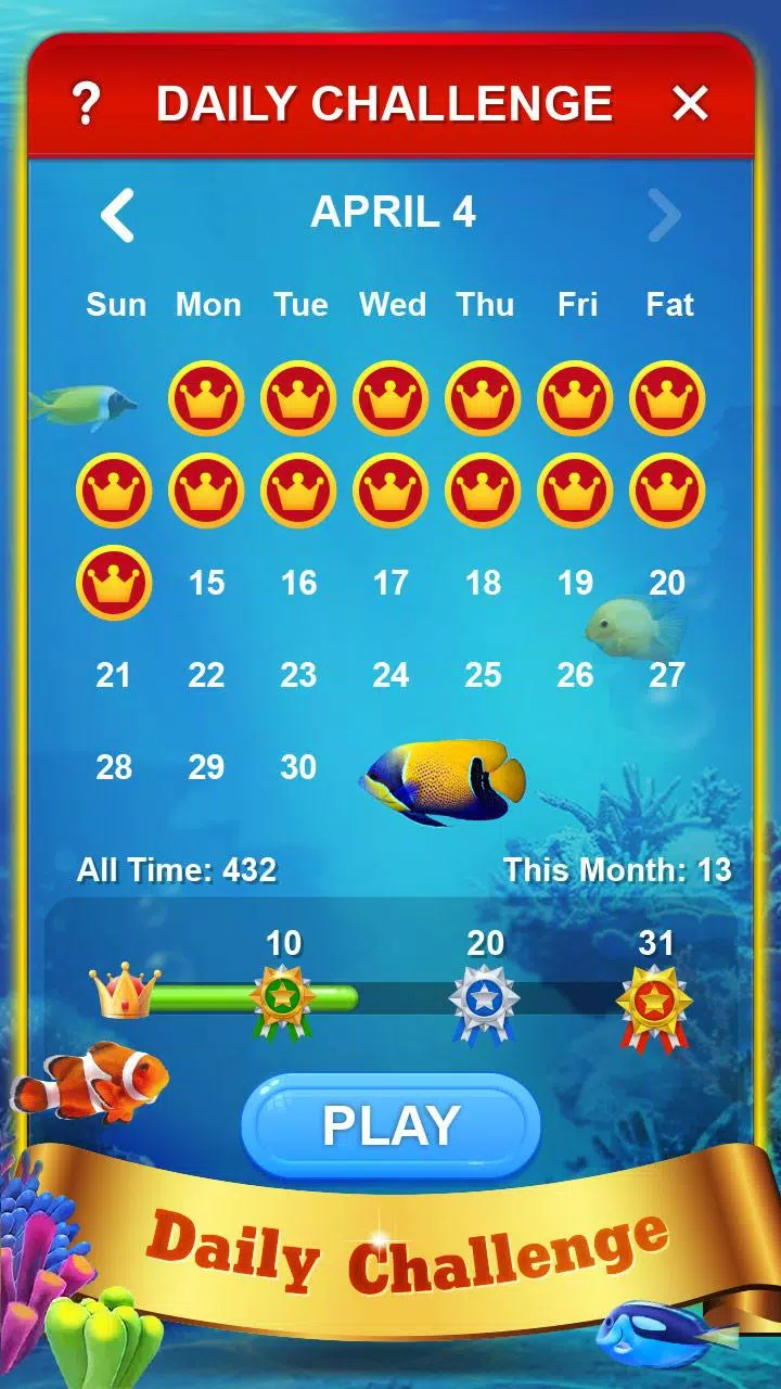 Solitaire - Fish Screenshot2