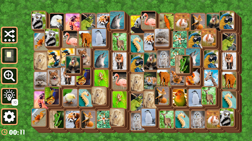 Mahjong Animal Tiles: Solitaire with Fauna Pics Screenshot3