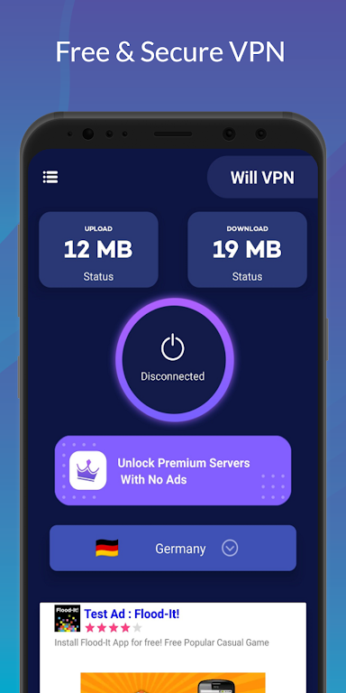 Duck VPN Pro - Secure & Earn Screenshot1