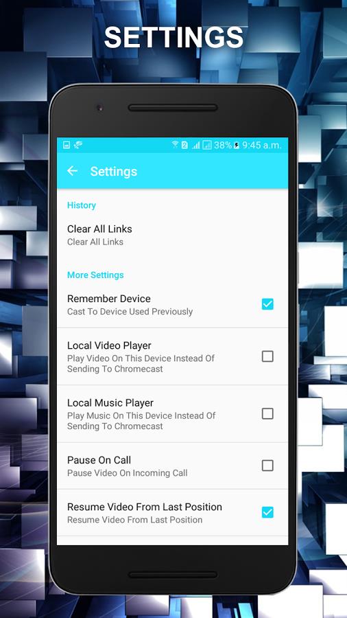 RaysCast For Chromecast Screenshot2