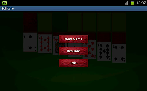 Solitare Screenshot1