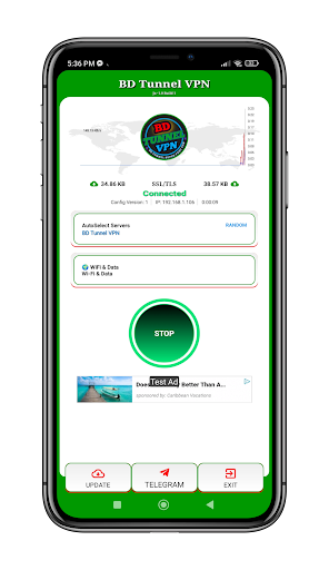 BD Tunnel VPN Screenshot1