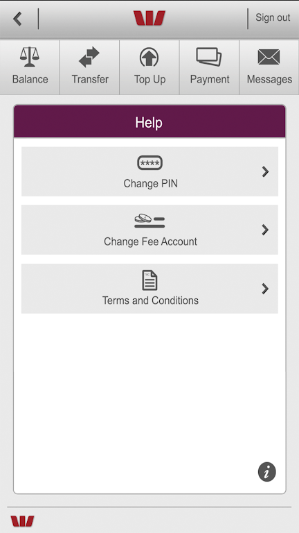 Westpac PNG Mobile Banking Screenshot4