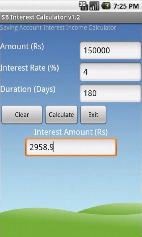 SB Interest Calculator Screenshot4