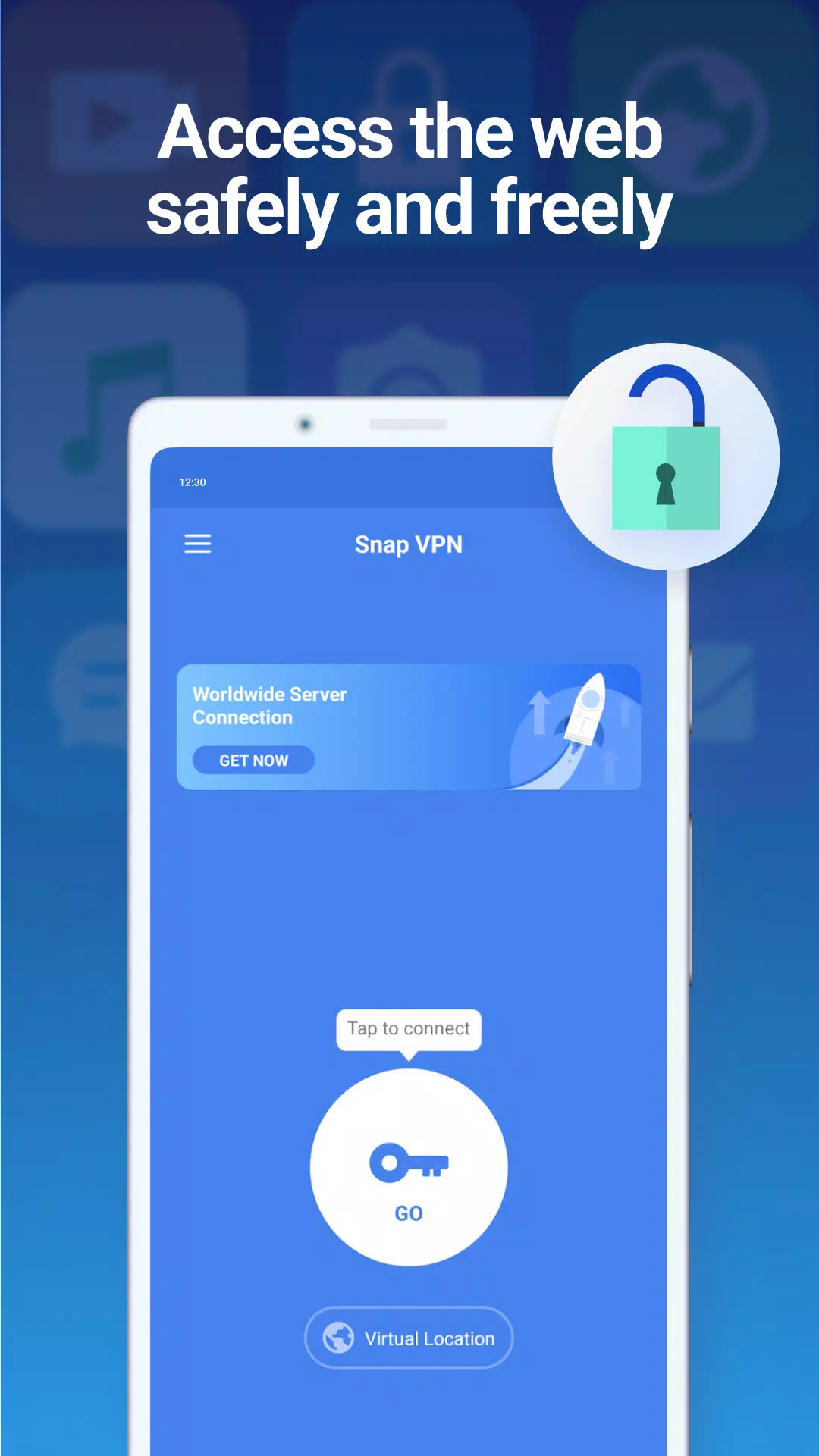 Free VPN proxy by Snap VPN Screenshot3