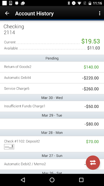 Presidential Bank Mobile App Screenshot2