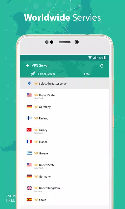 Super VPN Proxy Master Free Speed  2019 Screenshot2