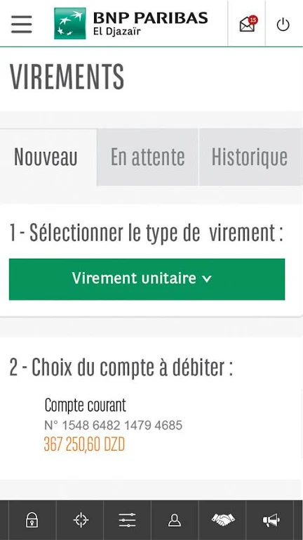 BNP Paribas El Djazaïr MyBank Screenshot3