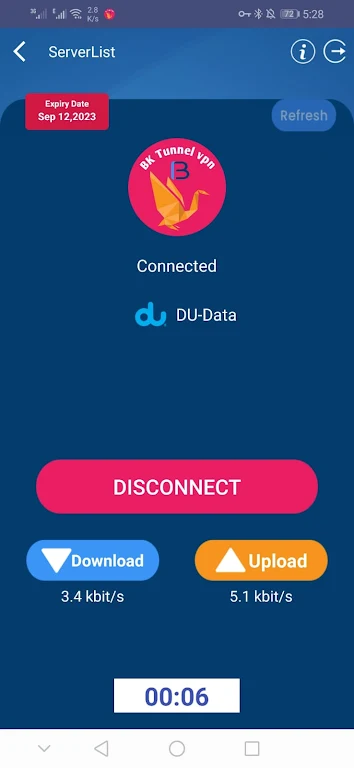 BK Tunnel vpn Screenshot2