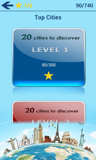 Geography Quiz - City Puzzle Screenshot2