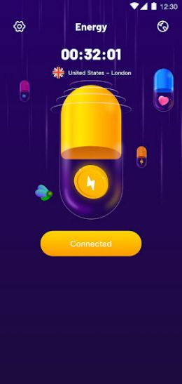 Energy VPN - Unlimited Master Screenshot1