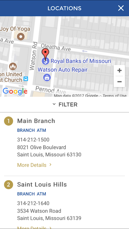 Royal Banks of Missouri Screenshot2