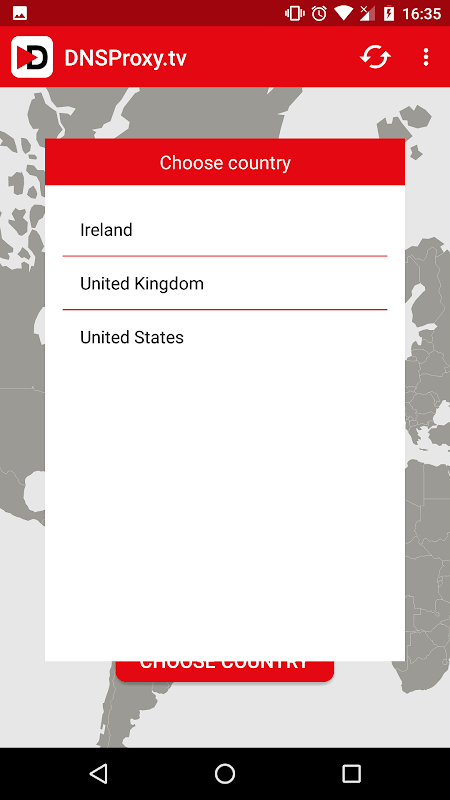 DNSProxy.TV VPN Client Screenshot2