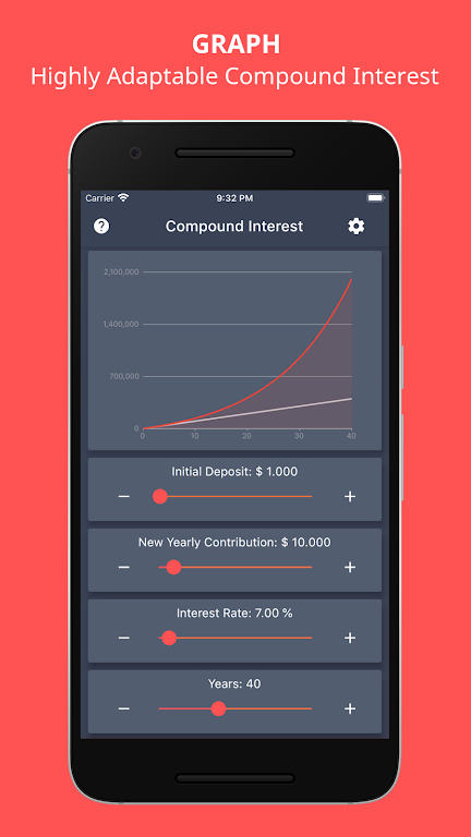 Compound Interest Calculator - Simple Compounding Screenshot2