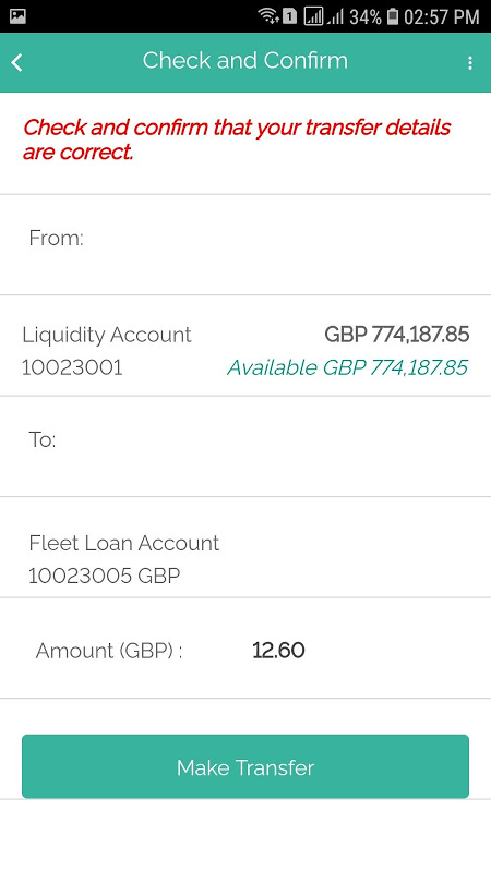 EQI Bank Demo Screenshot3