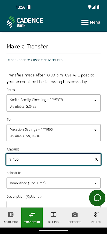 Cadence Bank Screenshot3