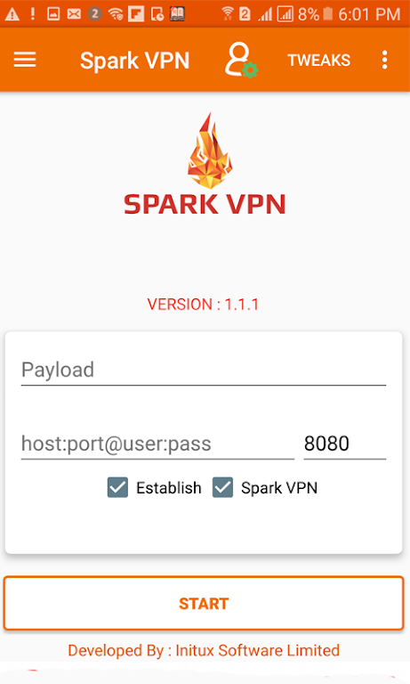 Spark VPN Screenshot3