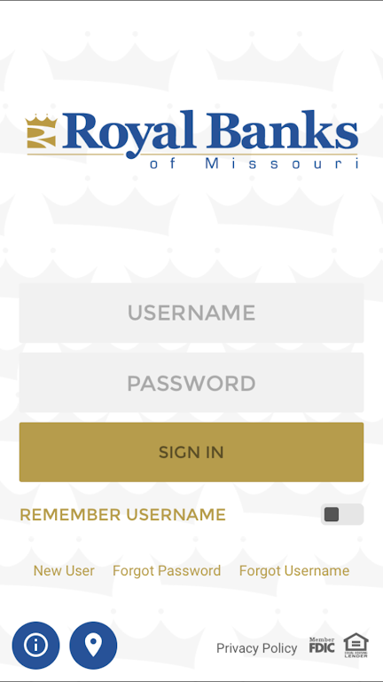 Royal Banks of Missouri Screenshot1