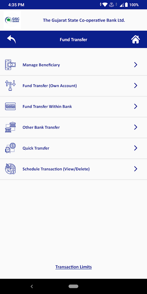 GSCB MobileBanking Screenshot1