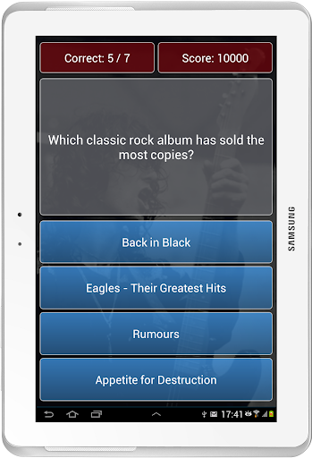 Classic Rock Quiz Screenshot3