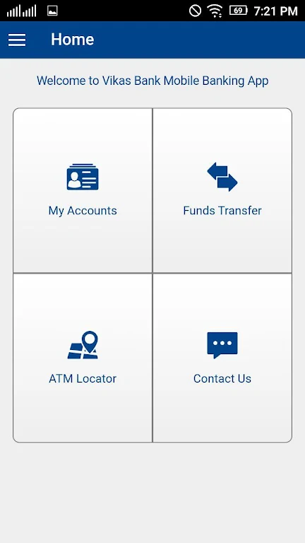 Vikas Bank Mobile Banking Screenshot3