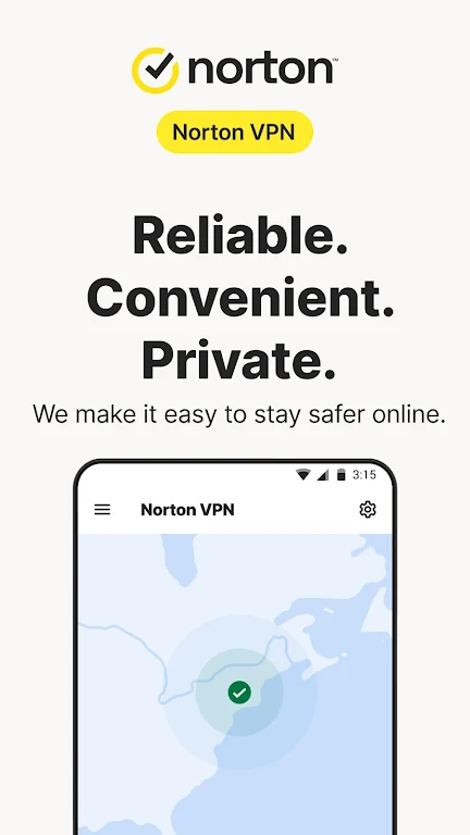 Norton Secure VPN: WiFi Proxy Screenshot1