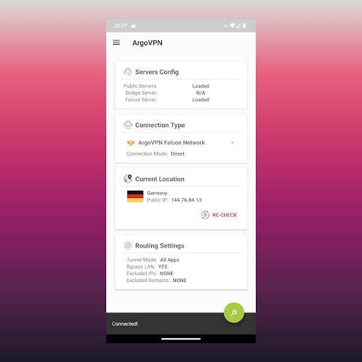 ArgoVPN Screenshot1