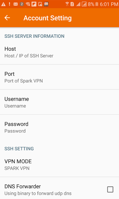 Spark VPN Screenshot2