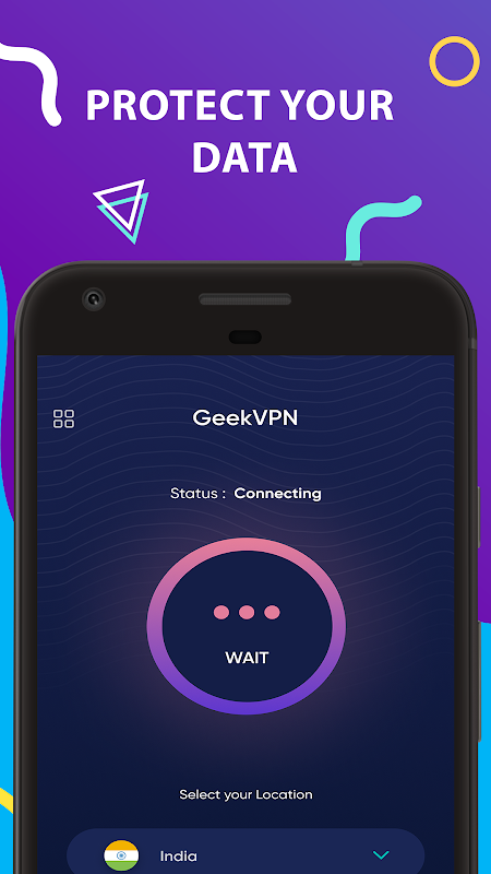 Geek VPN - Free and Fast Secured VPN Proxy Screenshot1