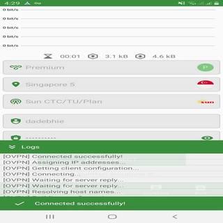 ProxyLite Main App - HTTP, SSL & UDP VPN App Screenshot3